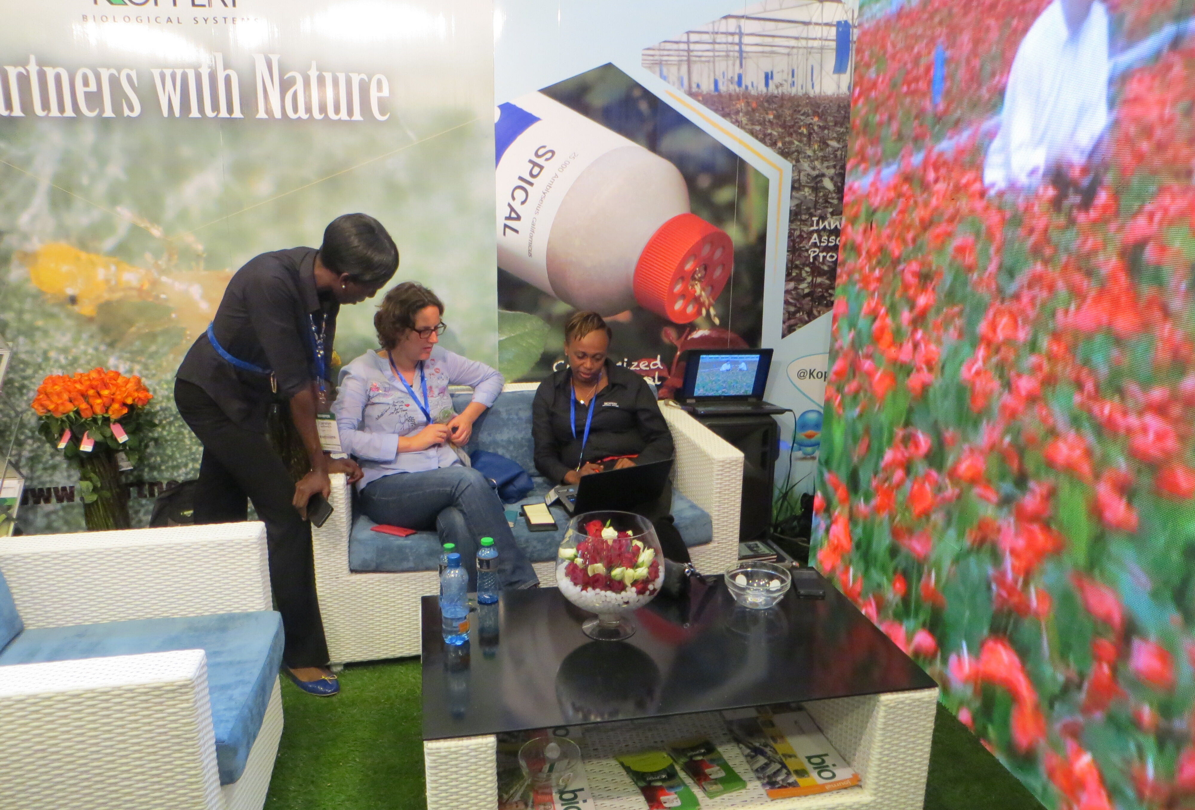 Koppert Kenya present at International Flower Trade Exhibition (IFTEX) 2016 in Nairobi