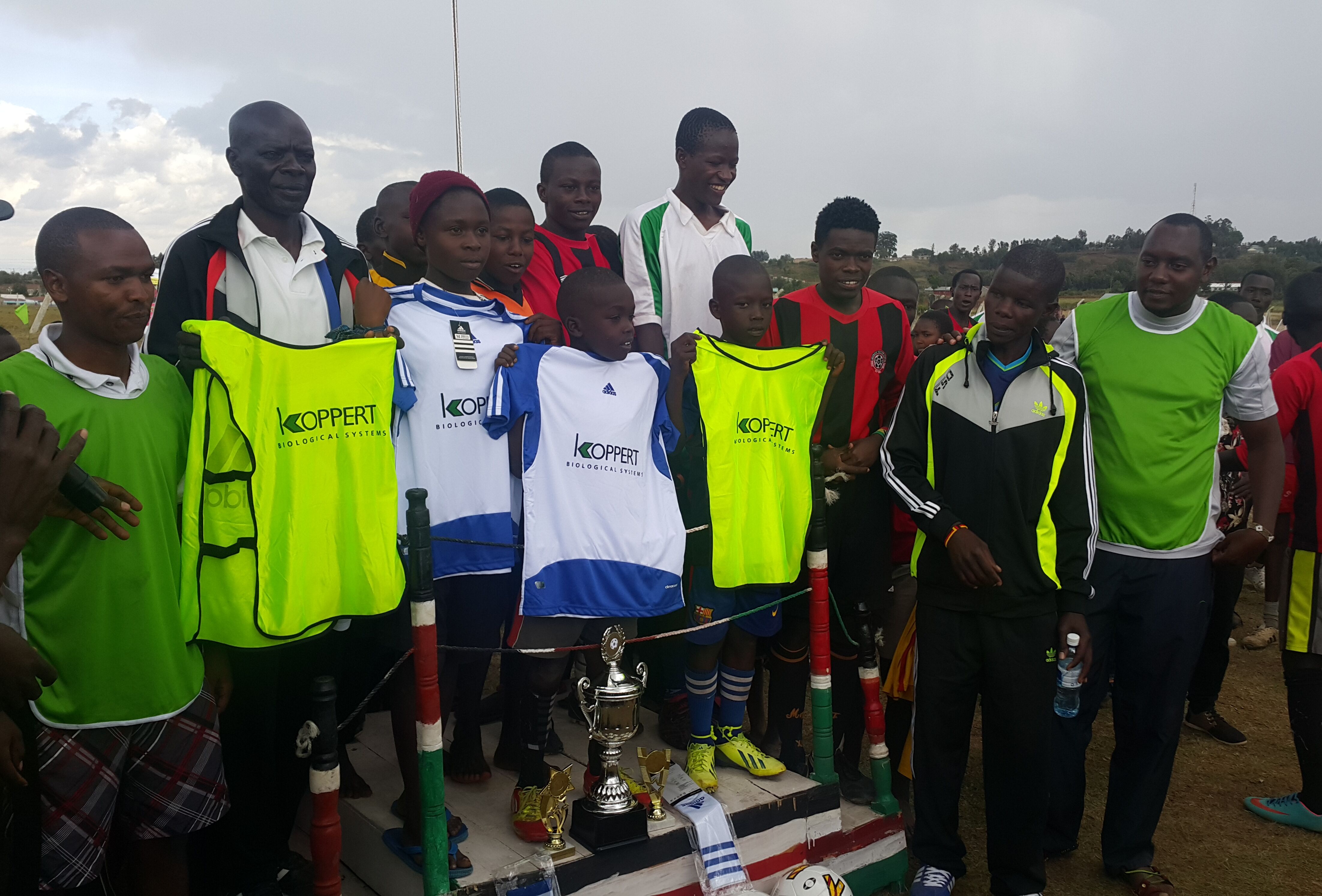Koppert Kenya sponsors local soccer academy