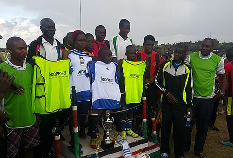 Koppert Kenya sponsors local soccer academy